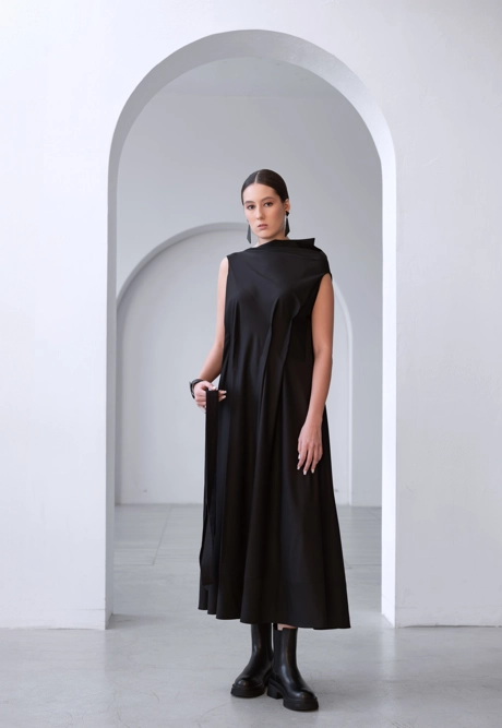 Платье асимметричное - фото 2