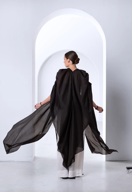 Блуза-кимоно длинная - фото 4