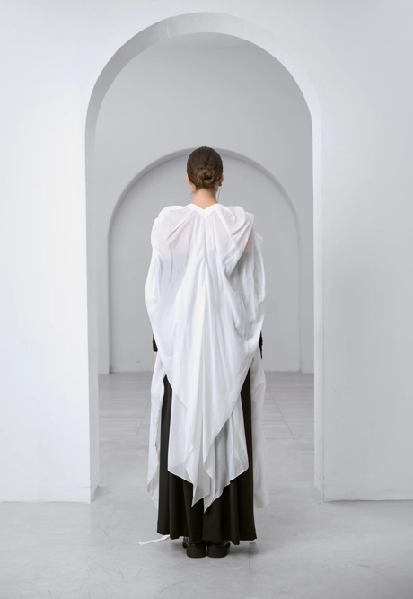 Блуза-кимоно длинная - фото 2