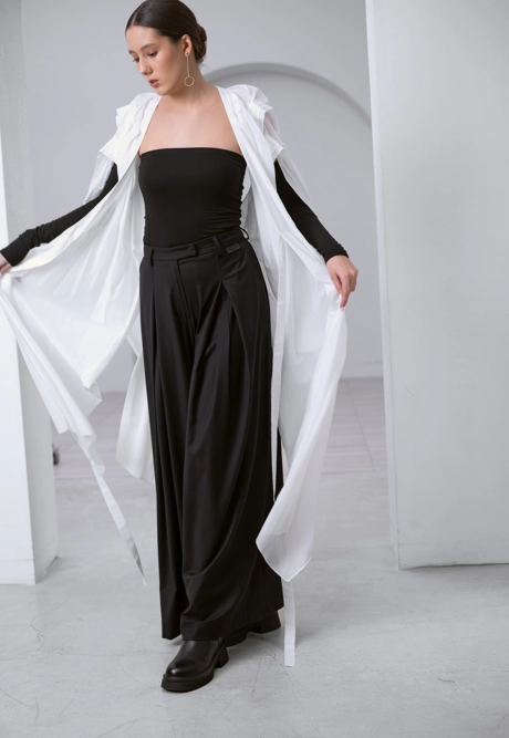 Блуза-кимоно длинная - фото 3