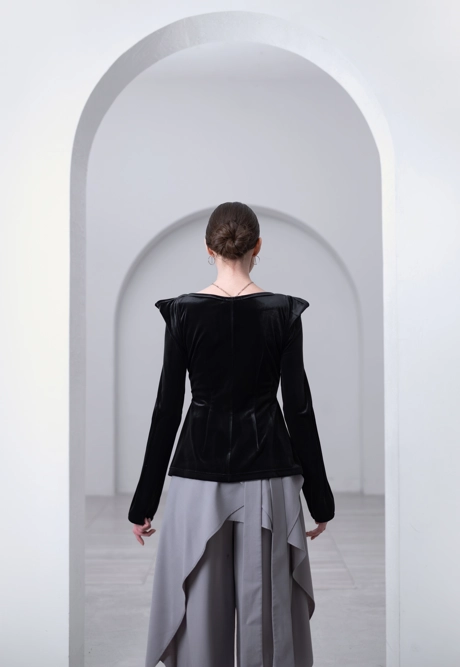 Лонгслив с крылышками - фото 4