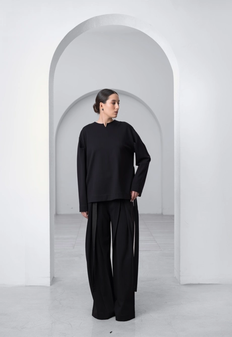 Свитшот с воротом - фото 1