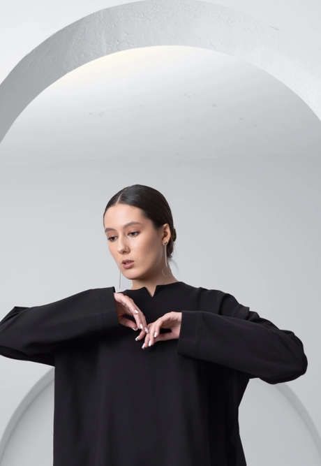 Свитшот с воротом - фото 2