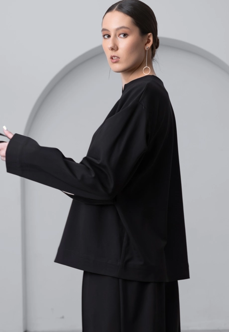 Свитшот с воротом - фото 3