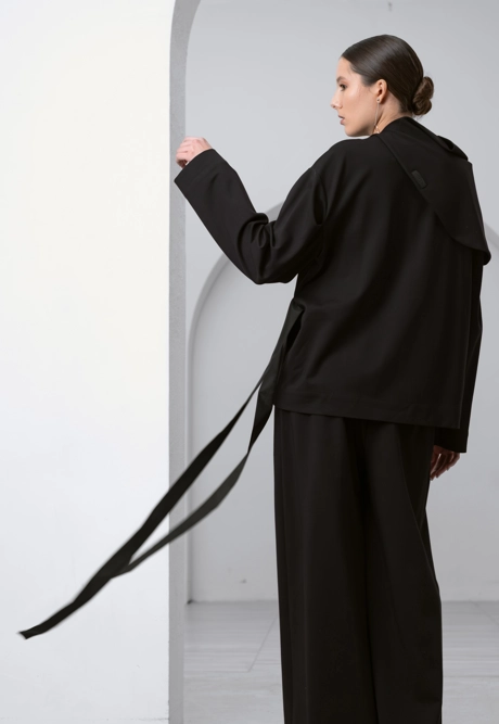 Свитшот с воротом - фото 4